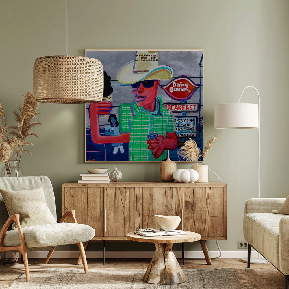 Stor doppkon | Canvas