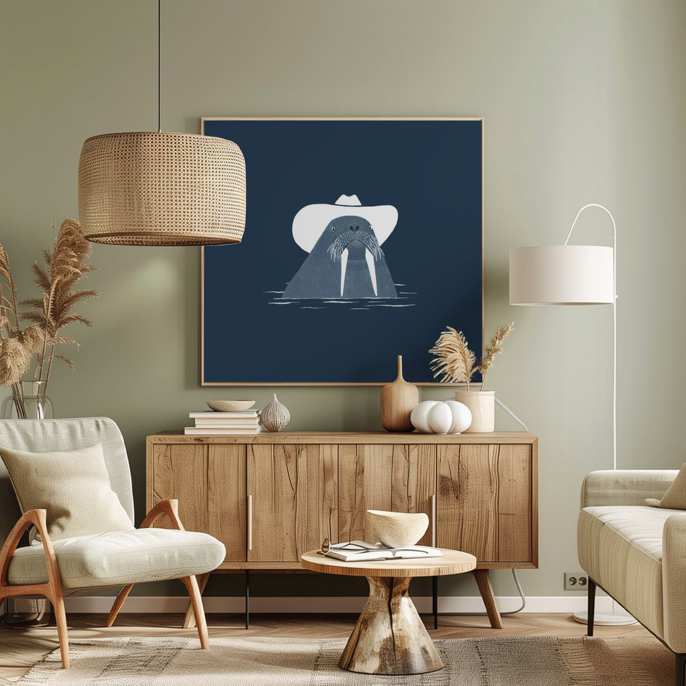 Hank Cowboyen Valrossen | Canvasduk