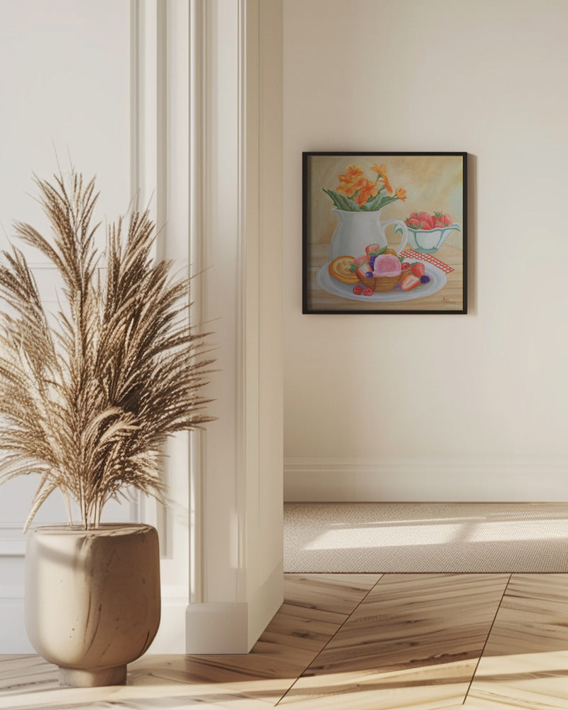 Süßes Zuhause | Poster - Kunstdruck