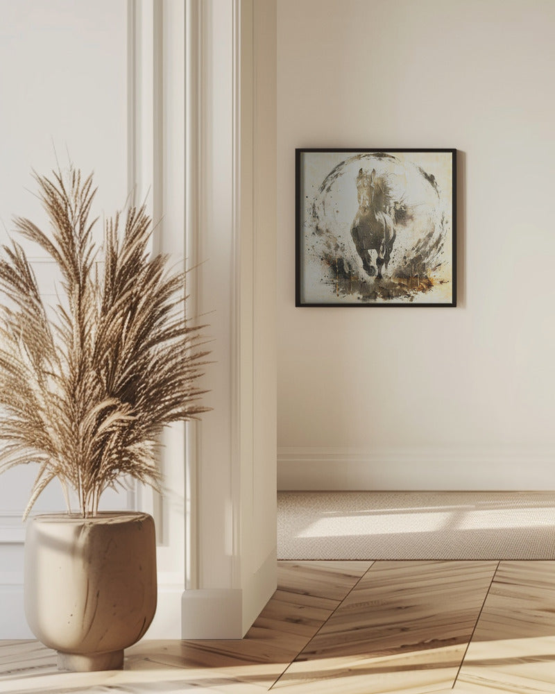 Häst Vintage Konst Illustration 14 | Poster