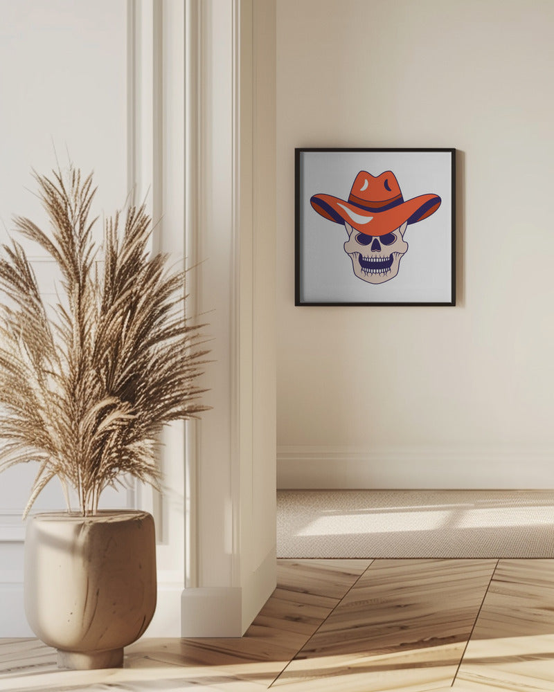 Cowboy Skull Icon | Poster