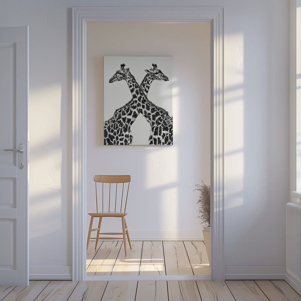 Deux tours | Tableaux sur Toile