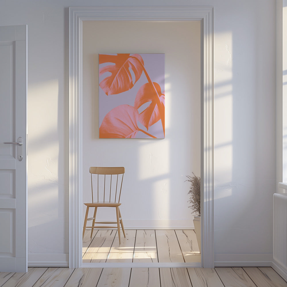 Monstera Lila 03 | Canvas