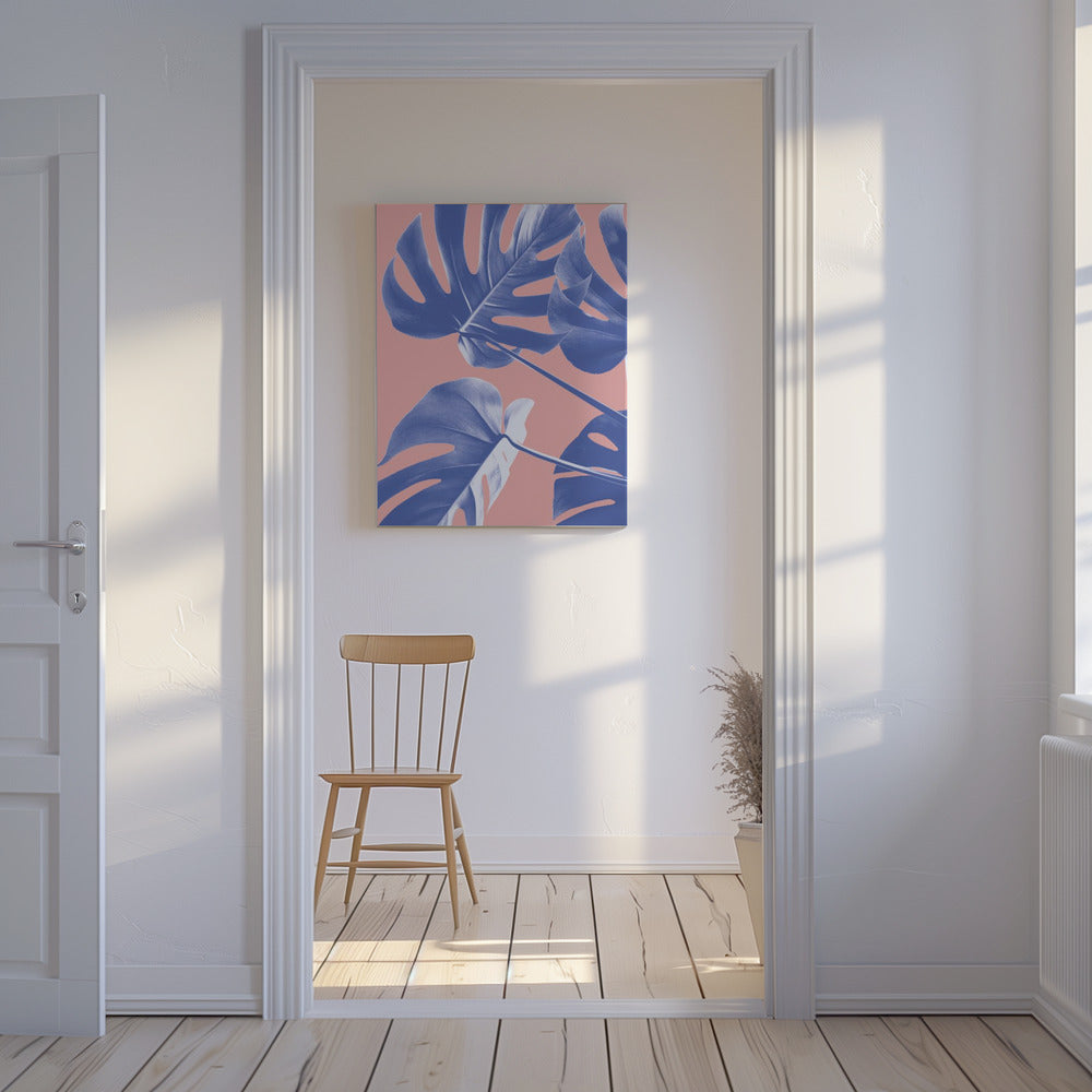 Monstera Lila 06 | Canvas