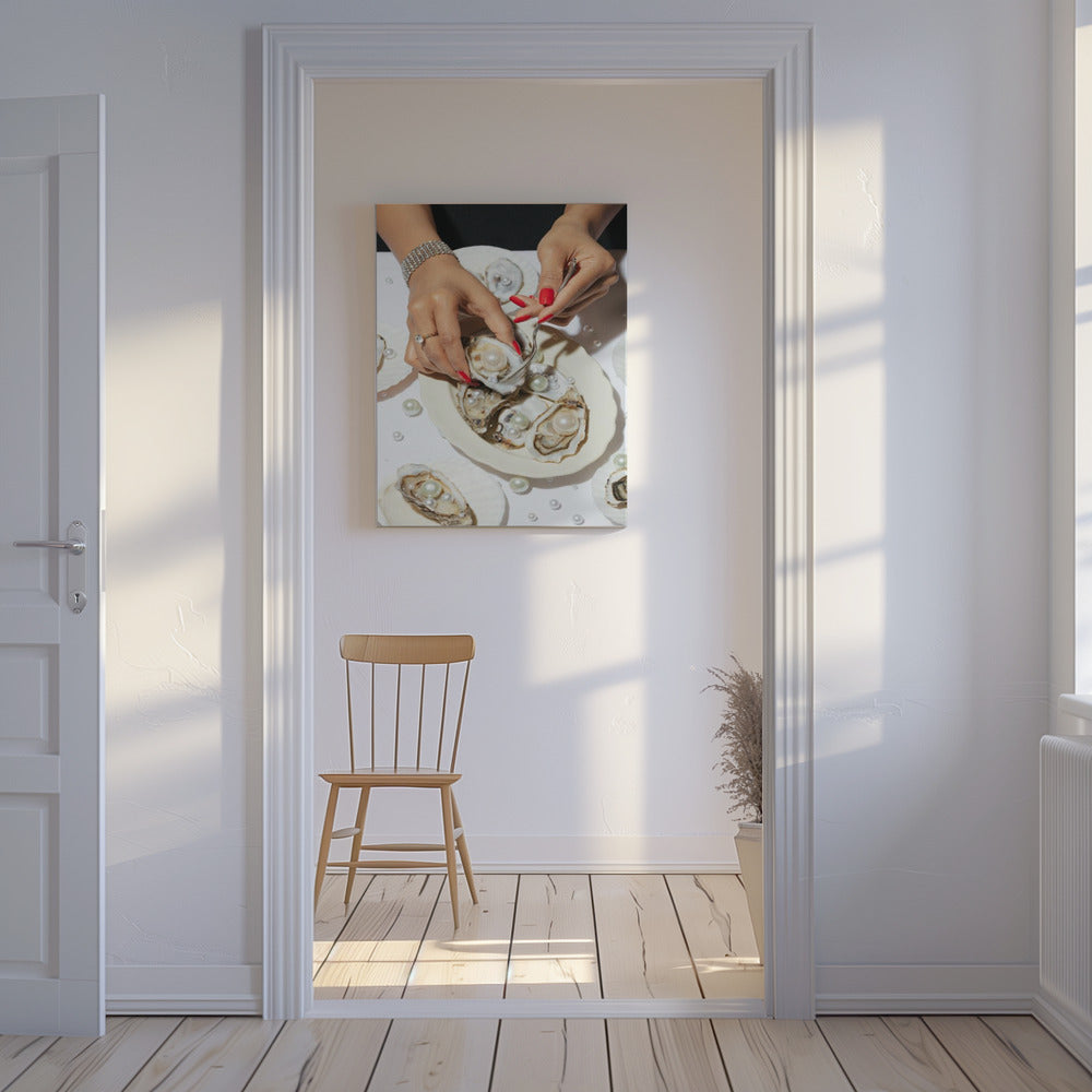 Huître & Perles N° 01 | Tableaux sur Toile
