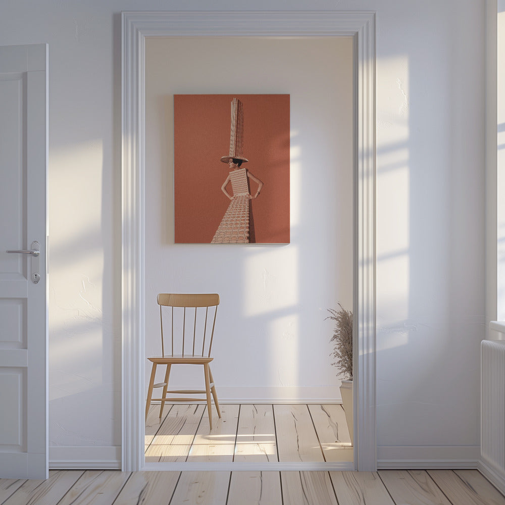 Stadsflicka | Canvas