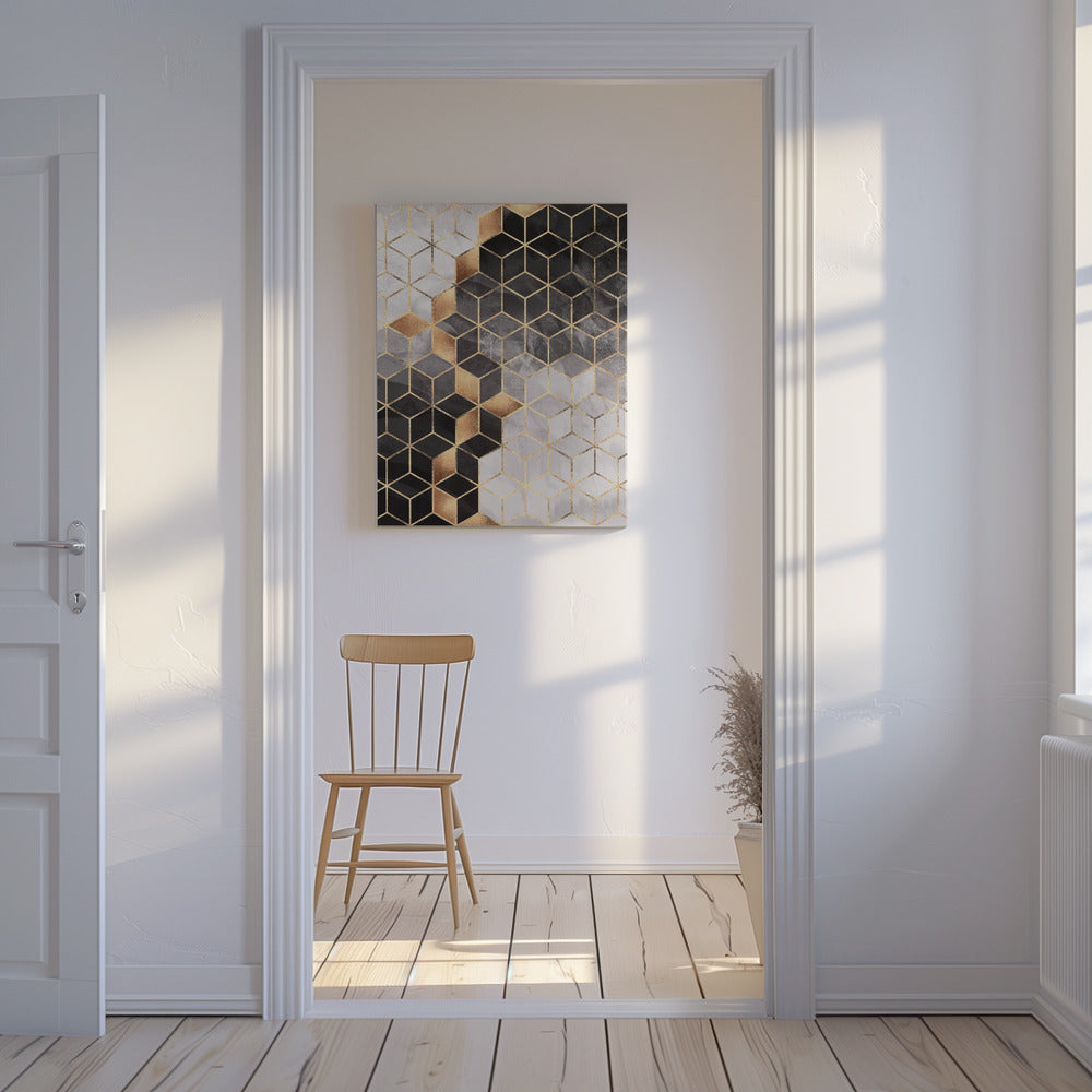 Rökiga kuber | Canvas