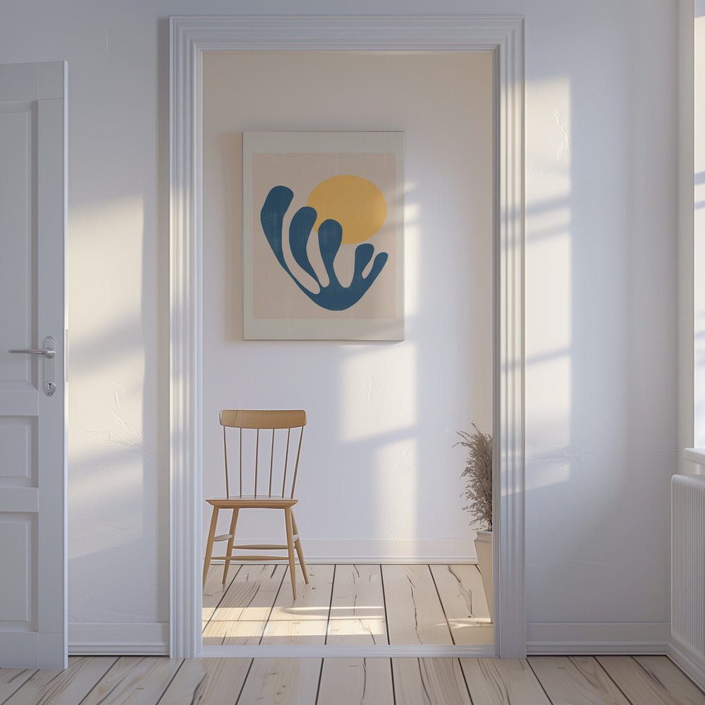 Moderne Pflanze Nr. 1. | Leinwand-Bilder