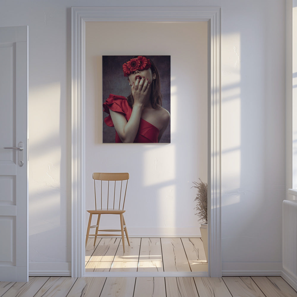 Gerbera girl | Canvas