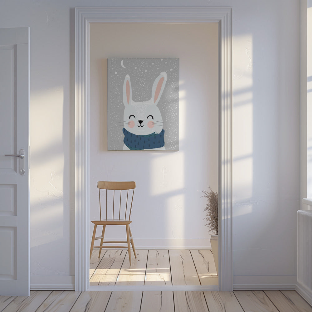 Snow Bunny | Canvas