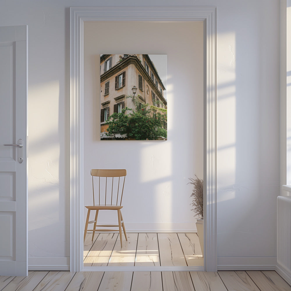 Botanisches Trastevere Rom || | Leinwand