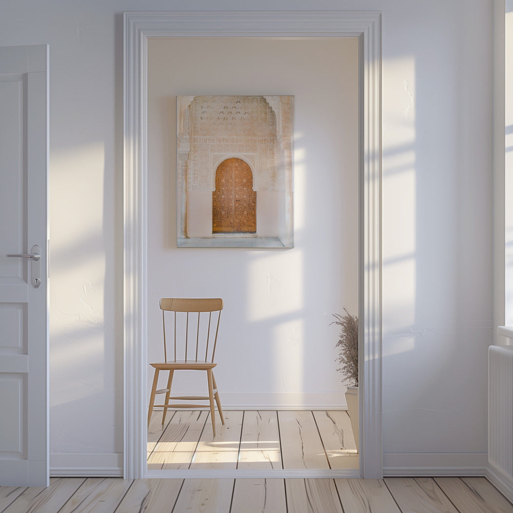 Alhambra door | Canvas