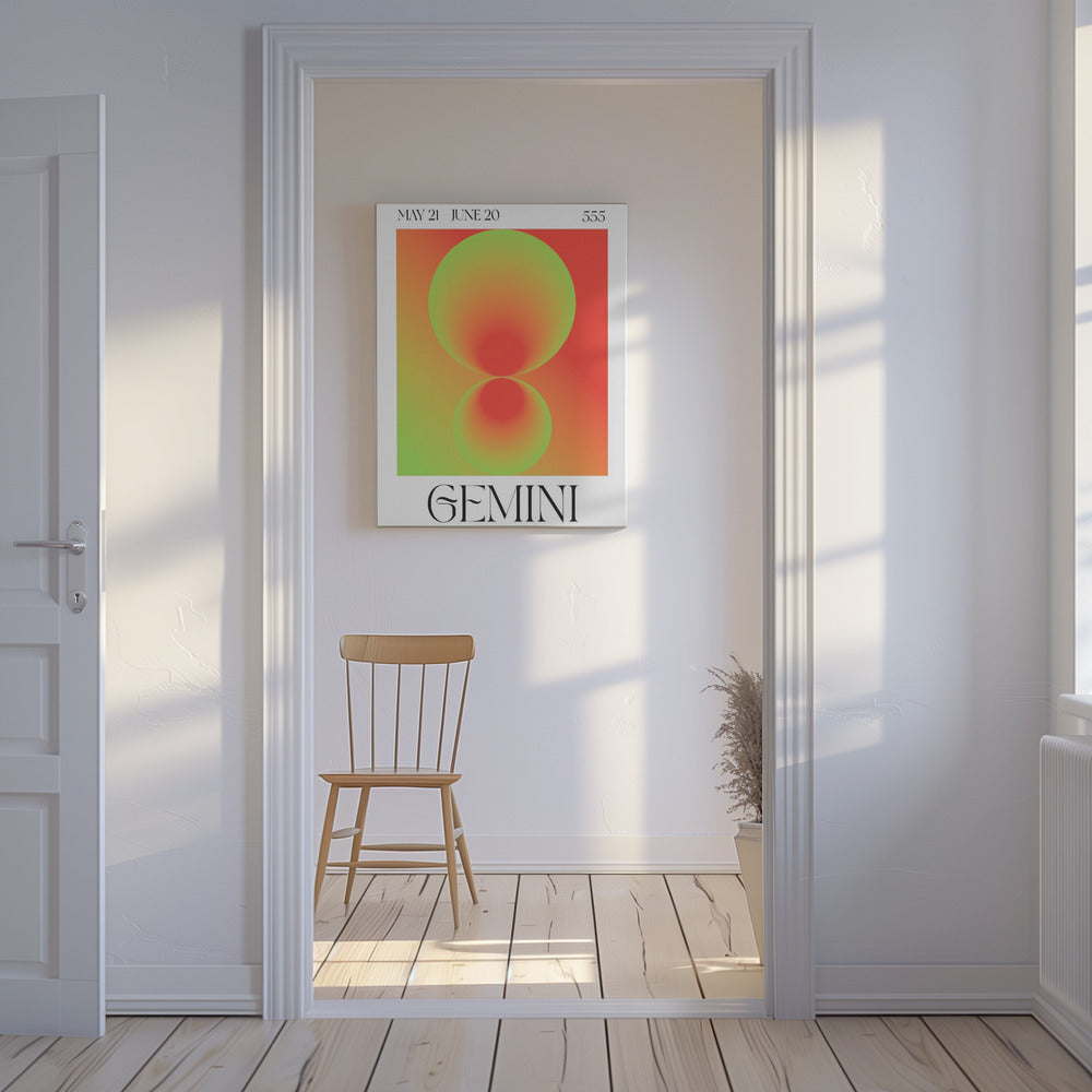 Dual Harmony Glow | Canvas