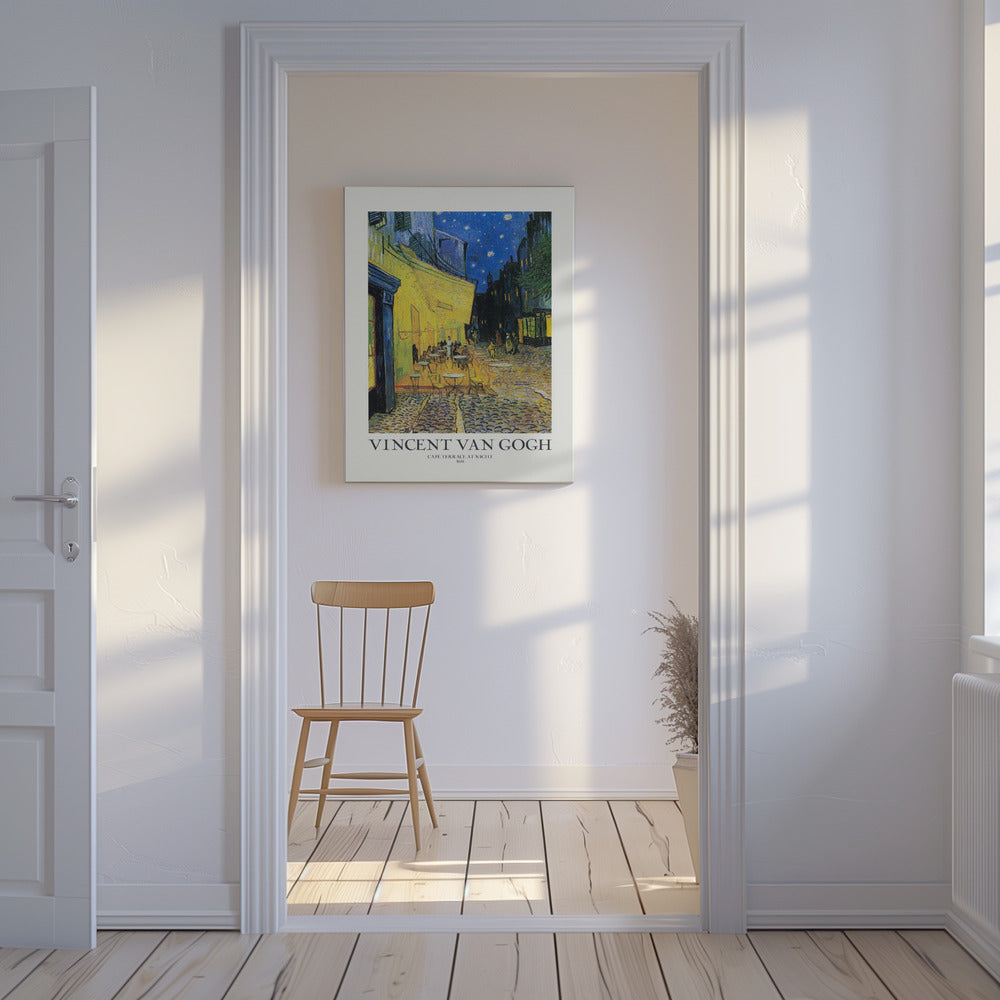 Café Terrace At Night | Canvas