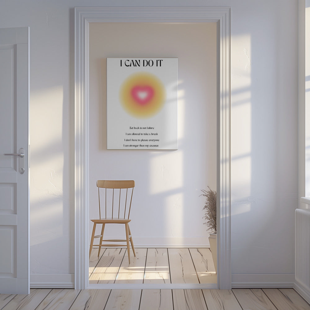 Motivational Aura Poster | Canvas