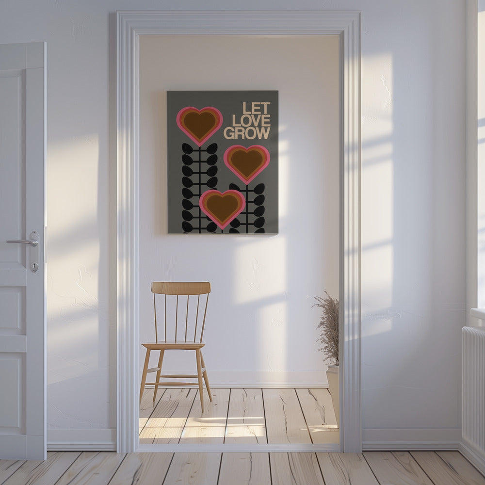 Låt kärleken växa grå | Canvas