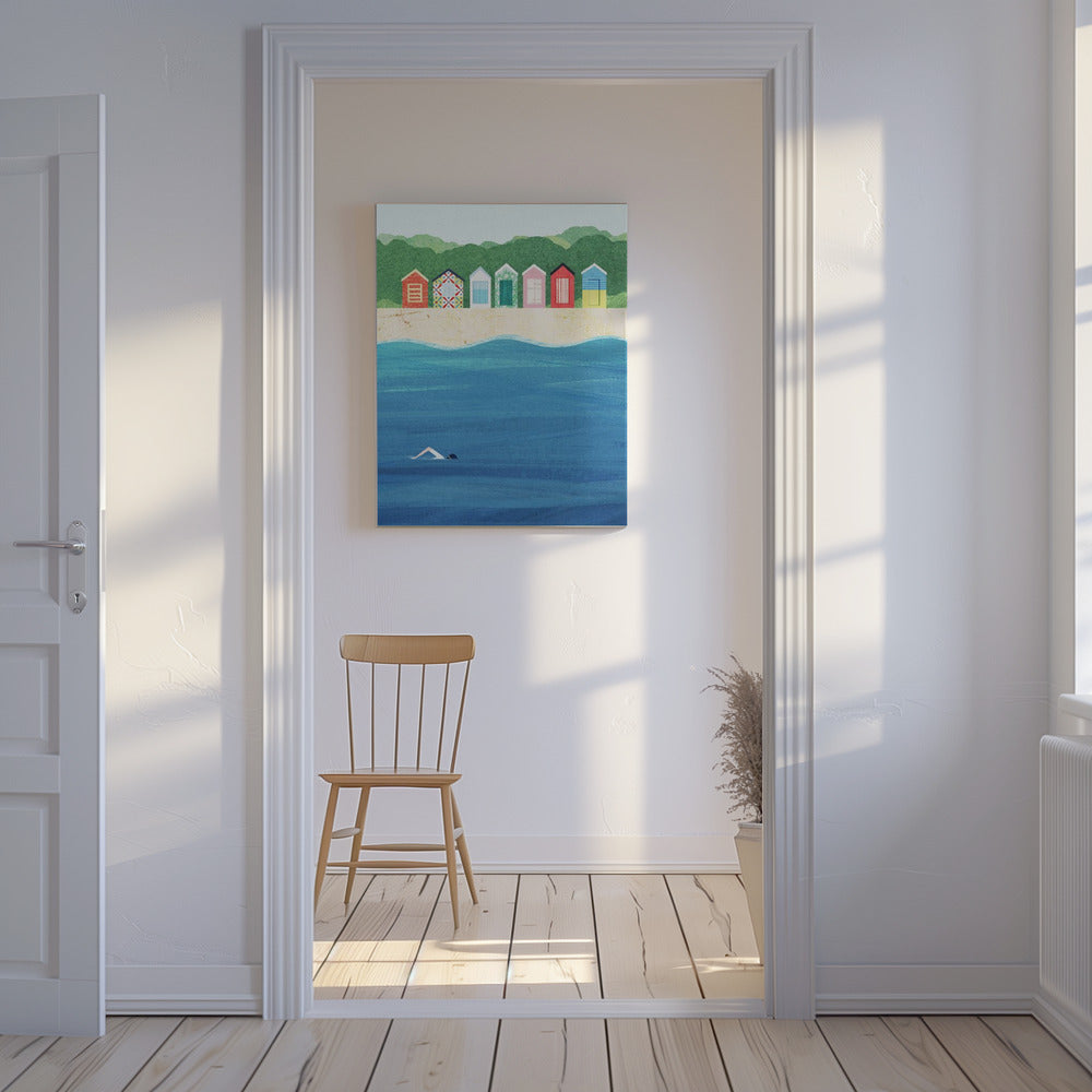 Strandhytter | Canvas