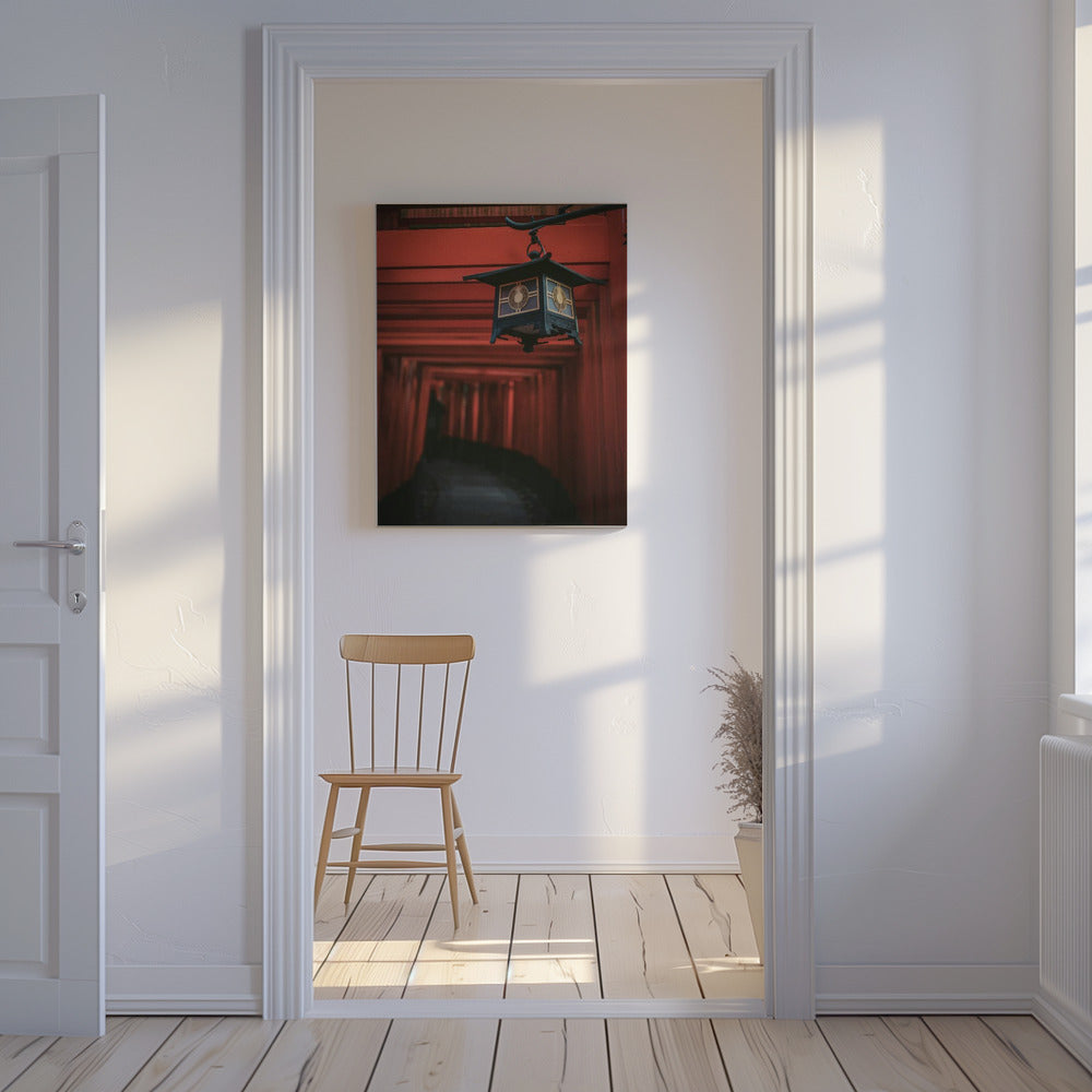 Gyllene lykta | Canvas
