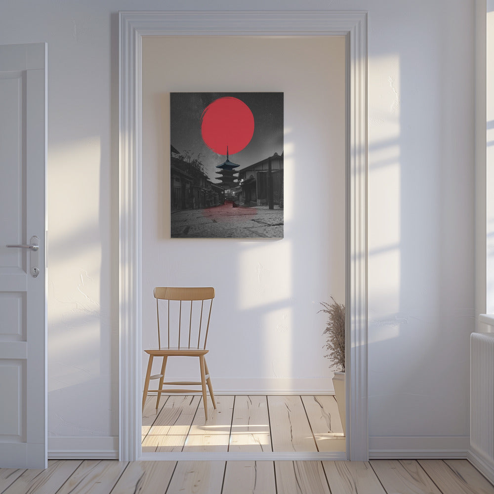 Lonely Temple | Canvas