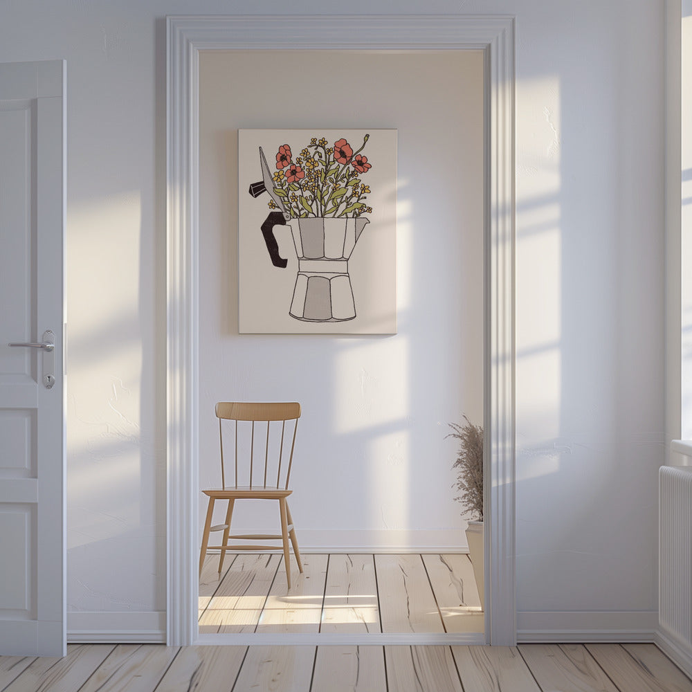 Mokablommor | Canvas