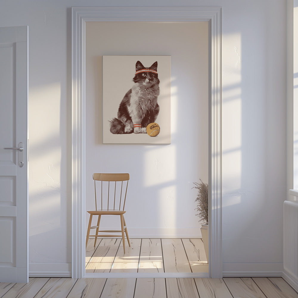Tenniskatt | Canvas