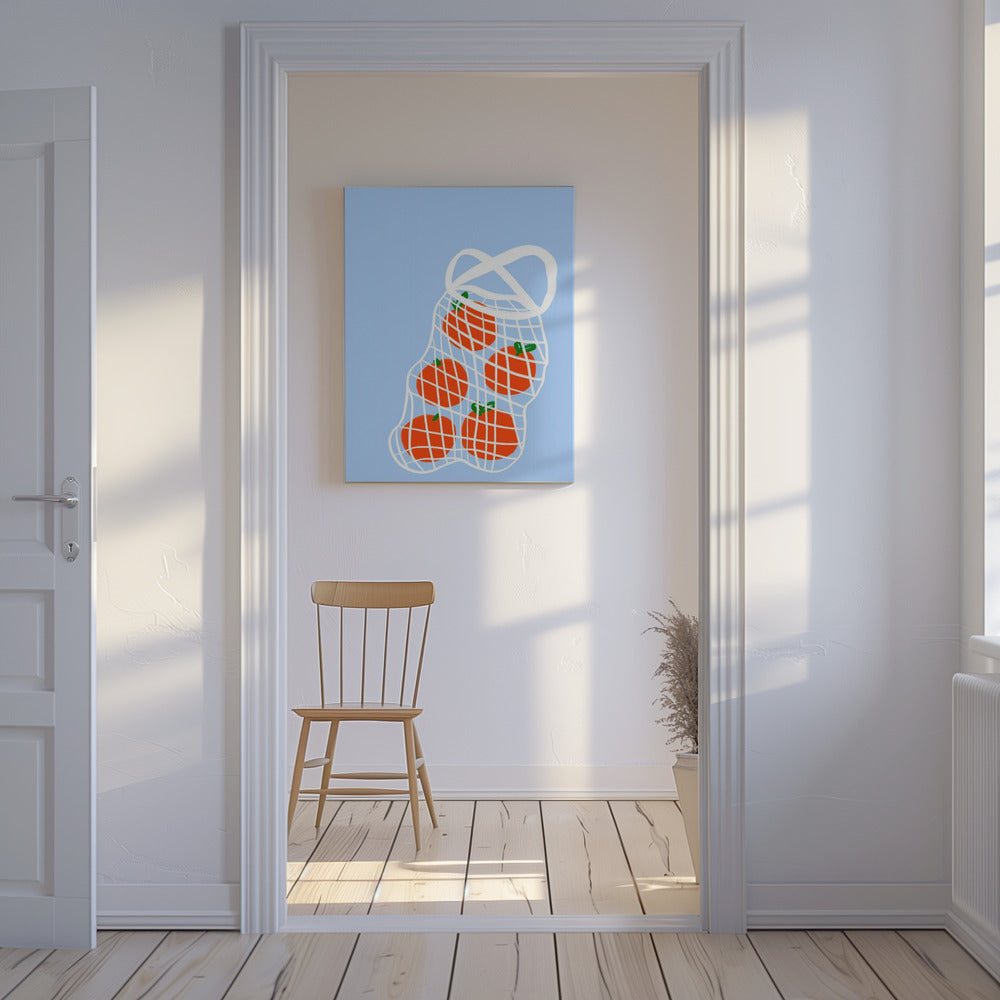 Tomatoes in Mesh | Canvas