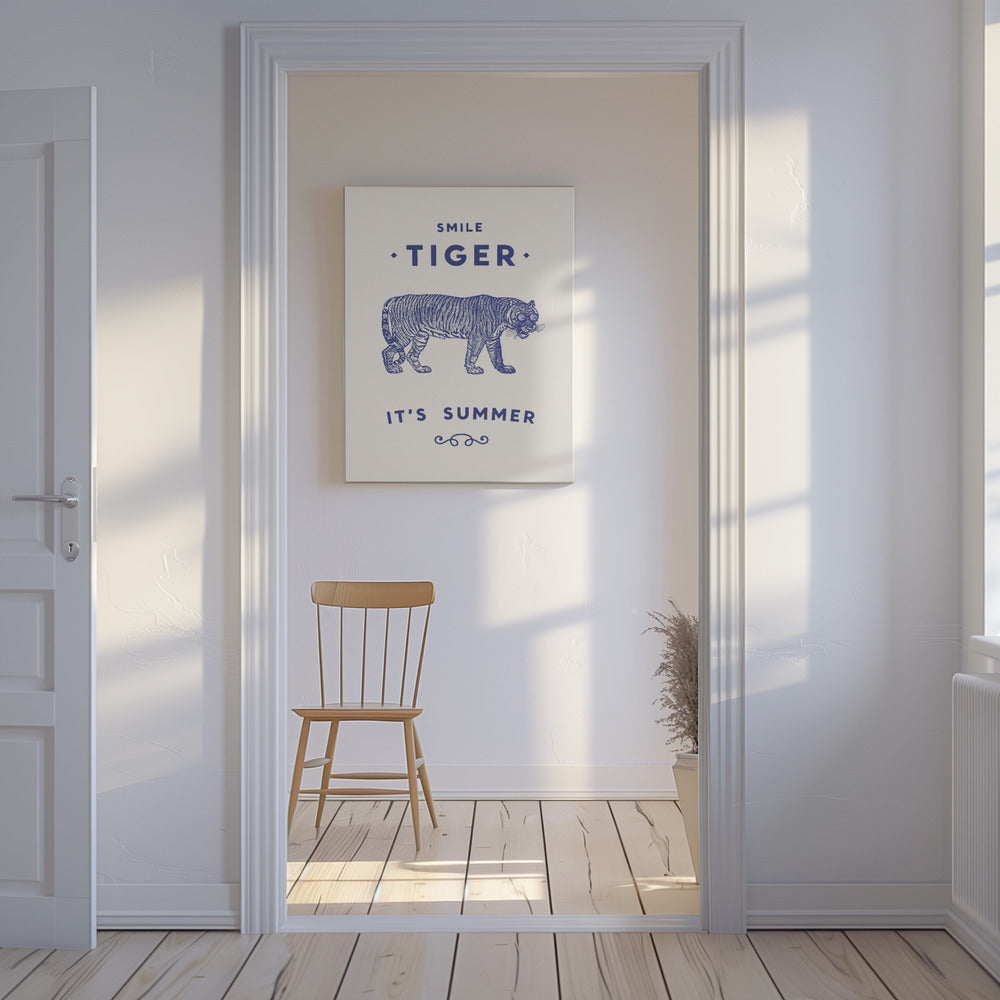 Sourire du Tigre | Tableaux sur Toile