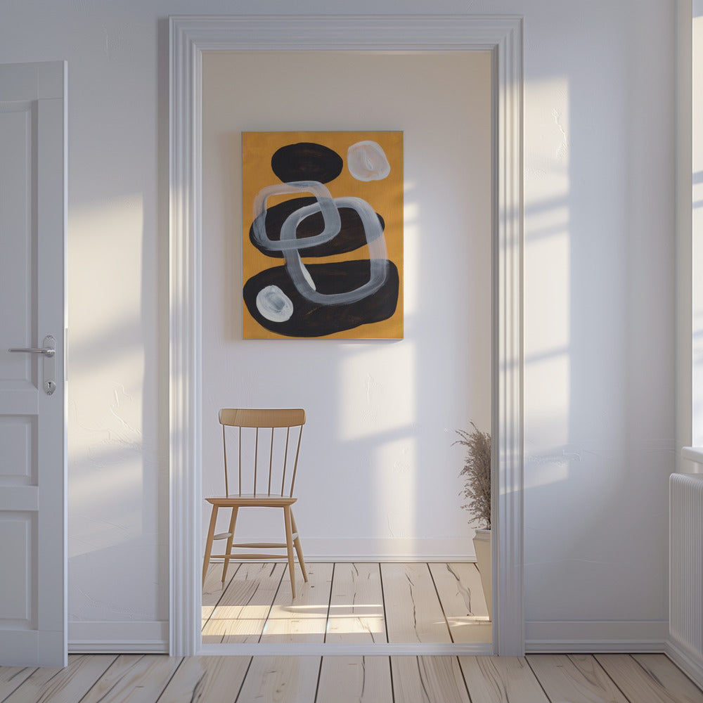 Midcentury Senap | Canvas