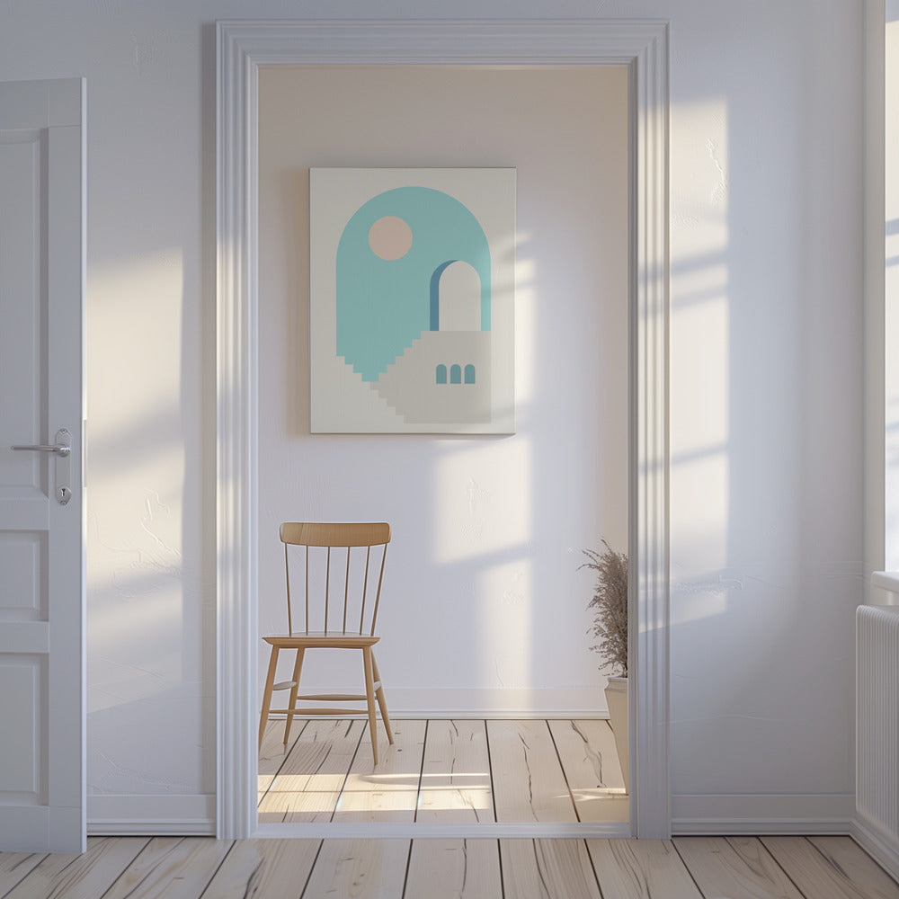 Minimalistisk arkitektur #1 | Canvas
