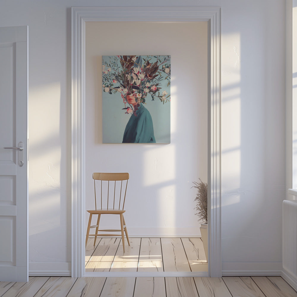 Jag var gömd men du såg mig | Canvastavla