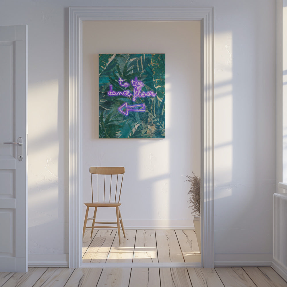 Dance Floor Left | Canvas