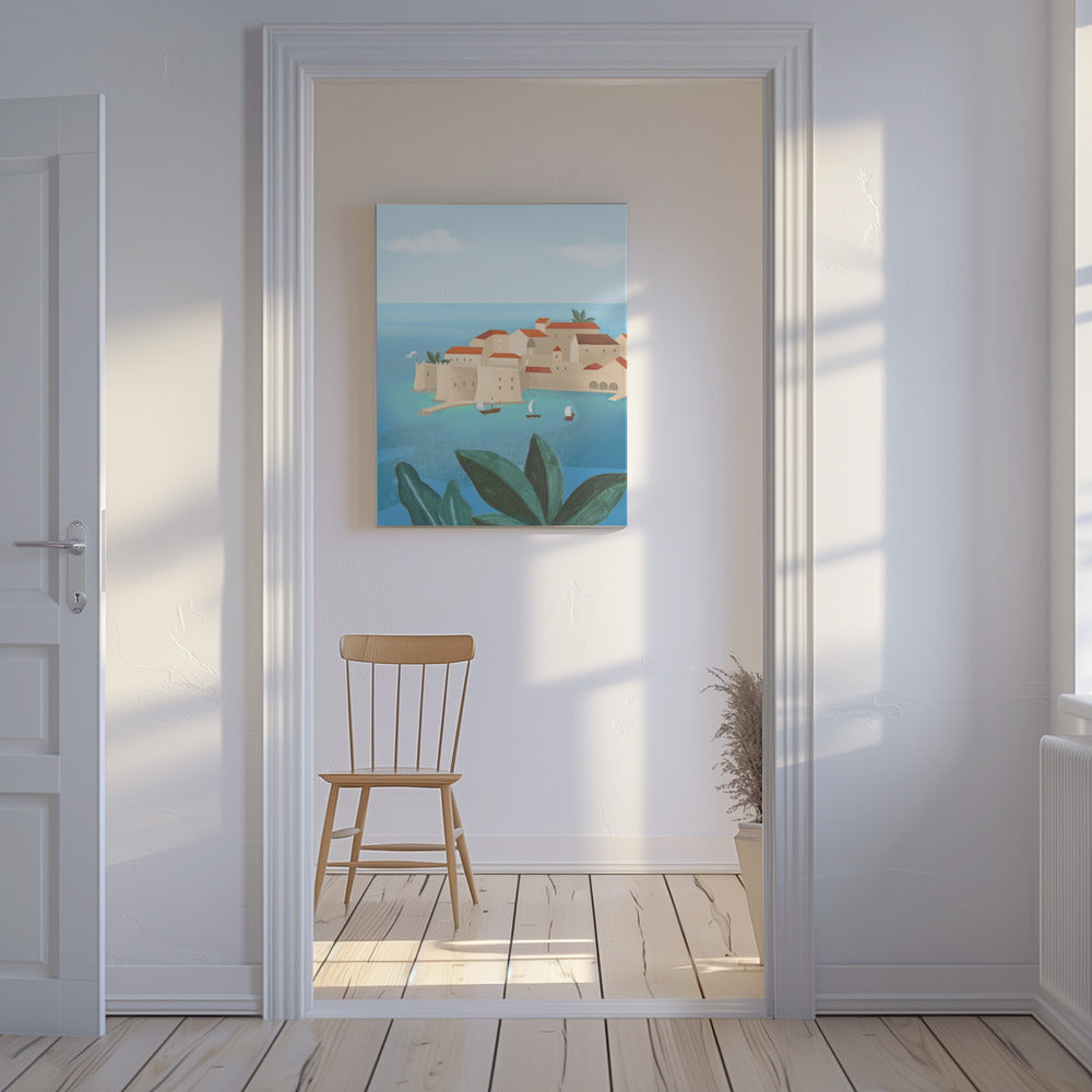 Dubrovnik stad | Canvastavla
