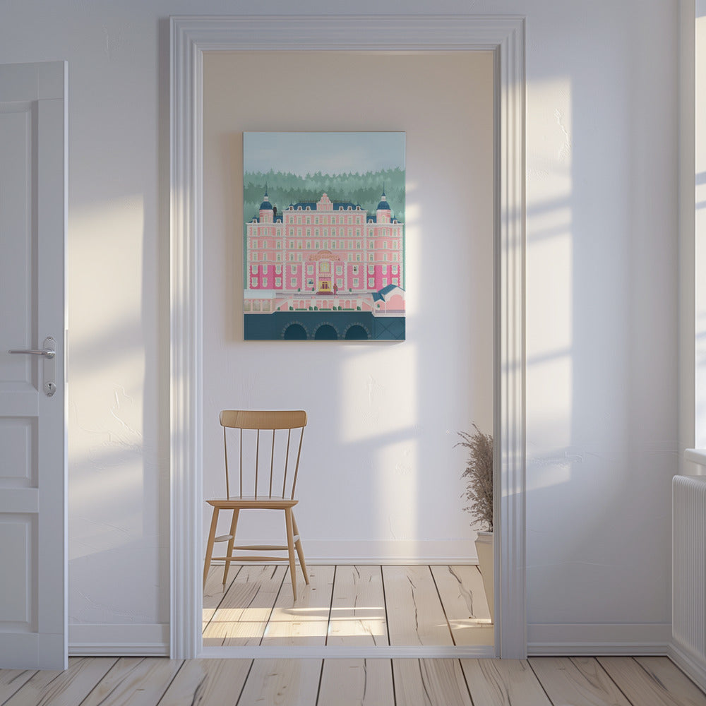 Il Grand Budapest Hotel | Stampe su Tela