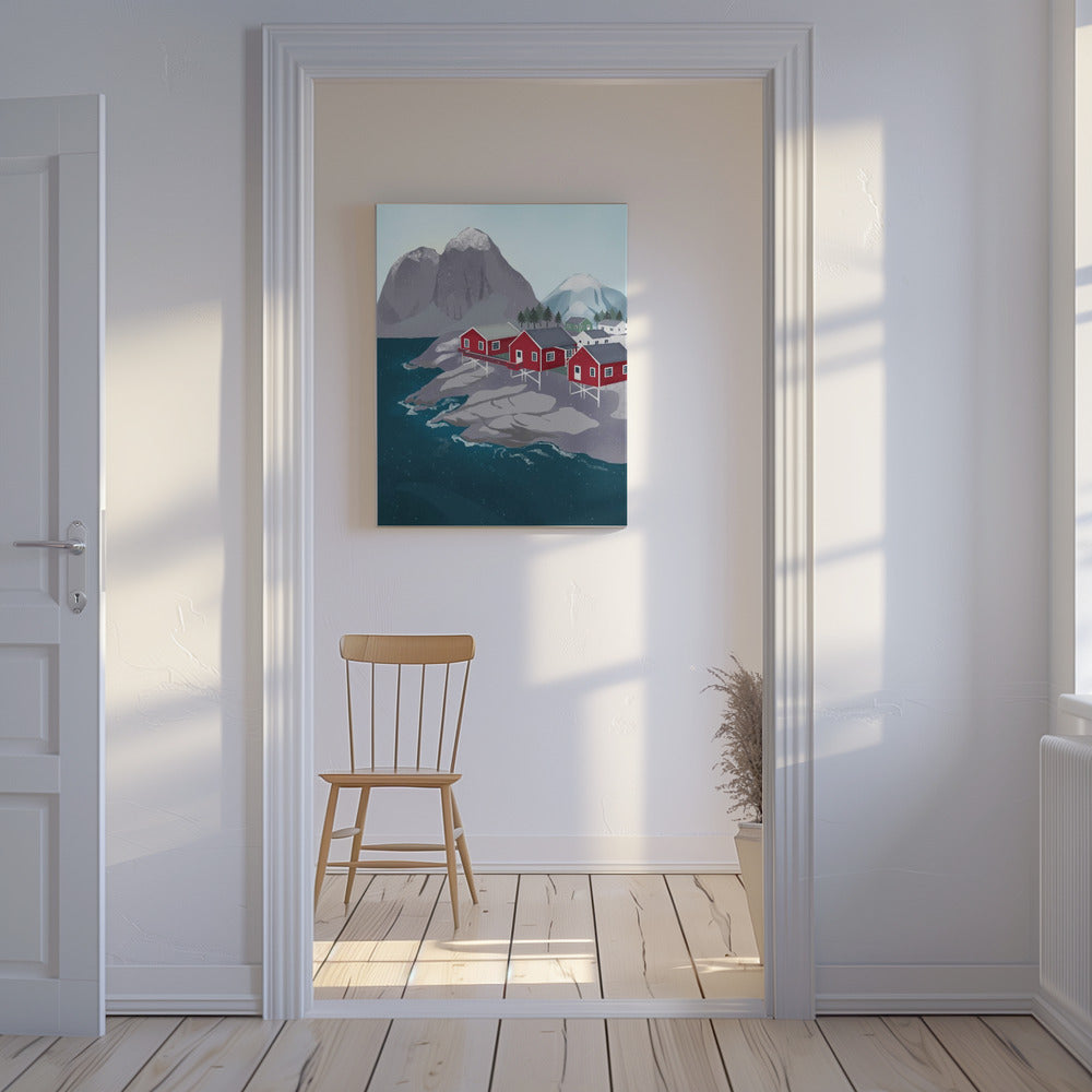 Norge | Canvastavla