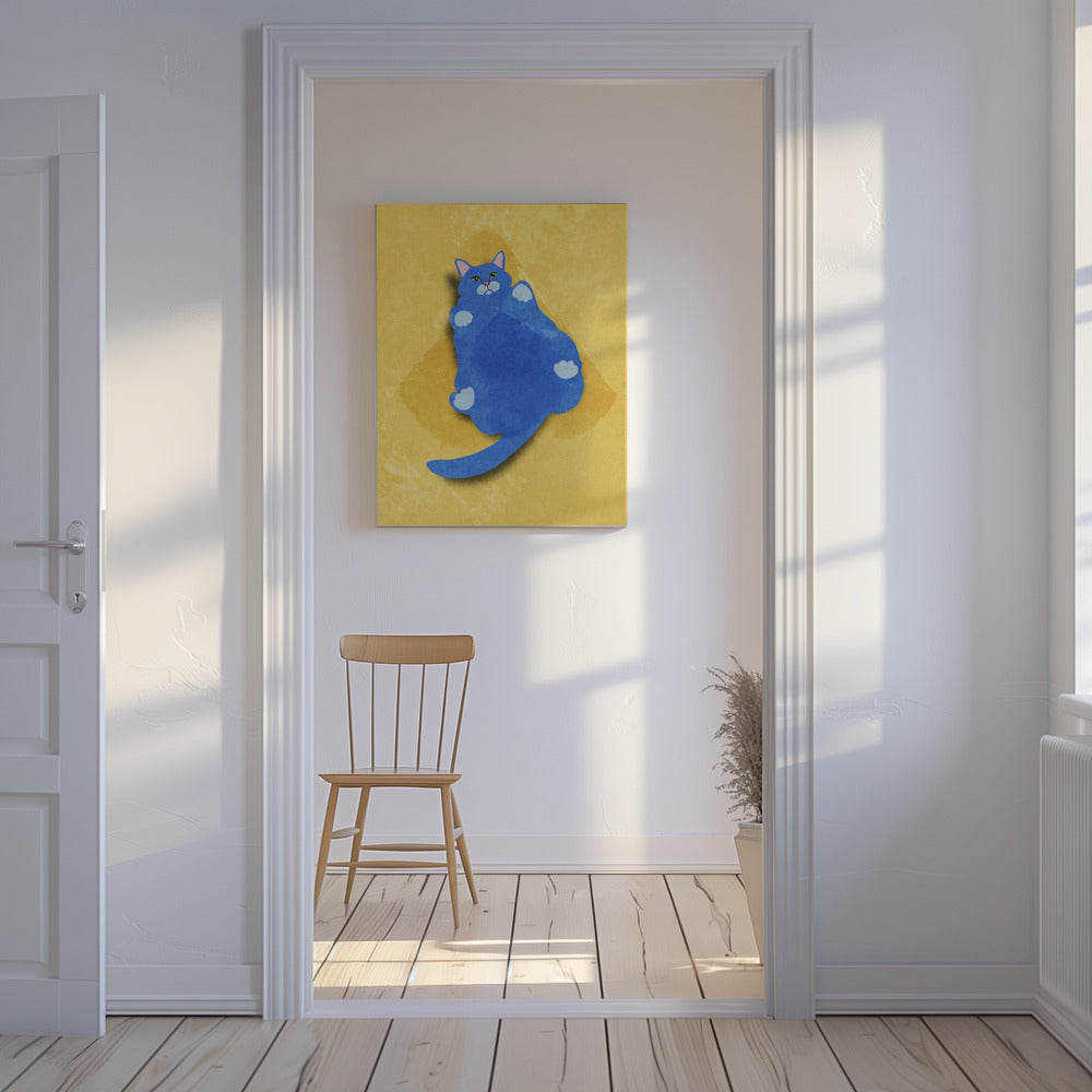 Tjock katt | Canvas