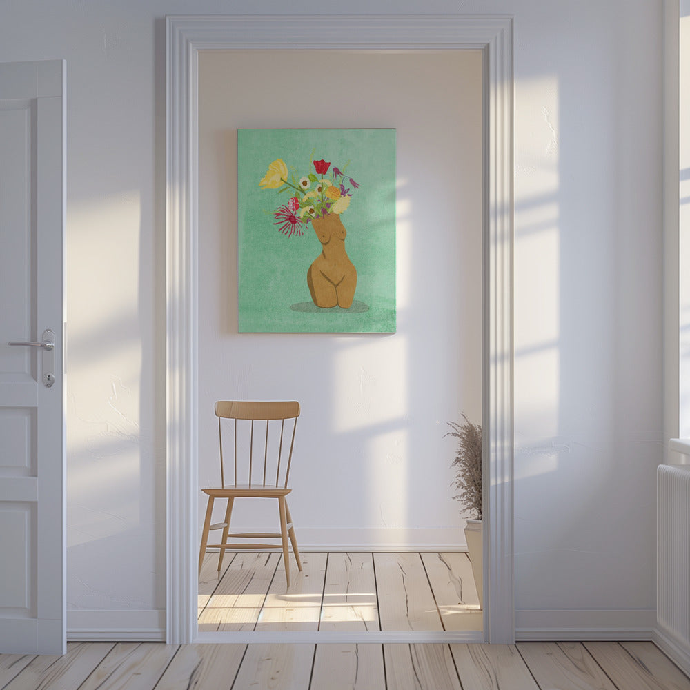 Ich bin eine Wildblume | Leinwand-Bilder