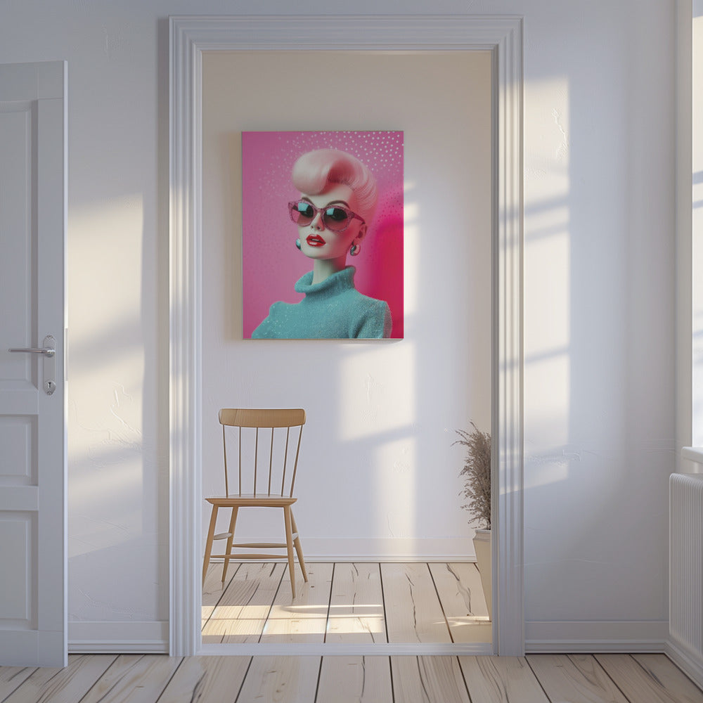Åh Barbie nr 2 | Canvastavla