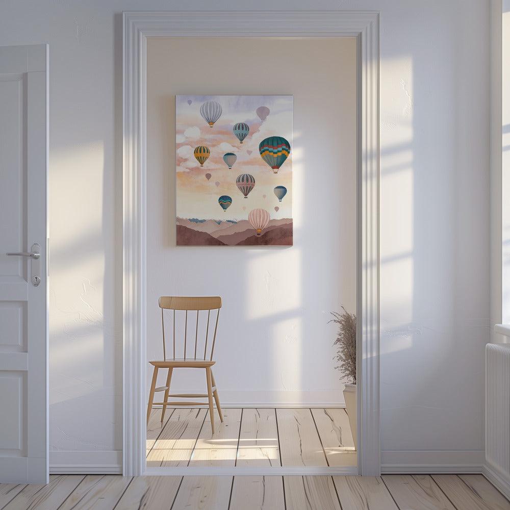 Airballoon Sky | Canvas