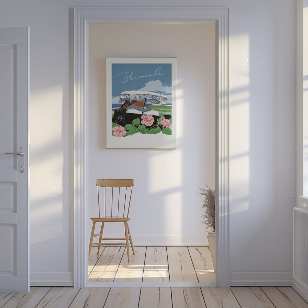 Bermuda (1940–1950) av Adolph Treidler | Canvas