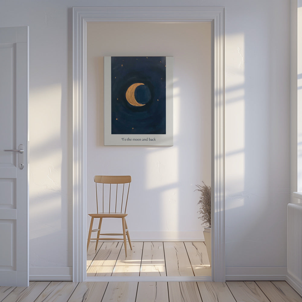 To the Moon and Back | Canvas