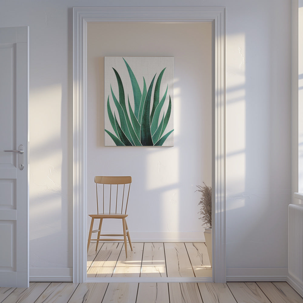 Desert Agave Cactus | Canvas
