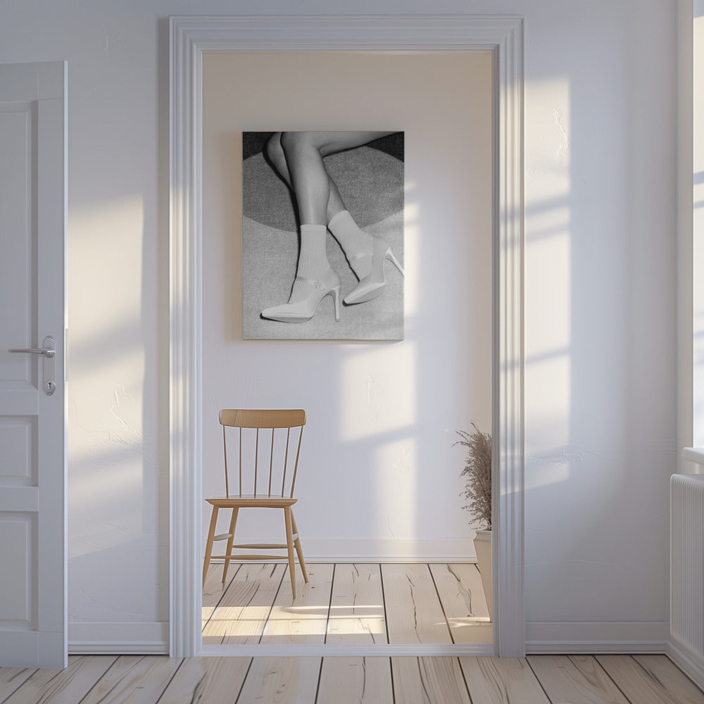 Ben svartvitt | Canvas