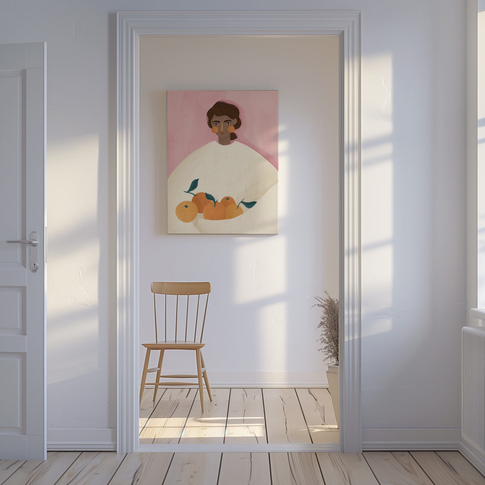 The Woman With the Oranges | Canvas