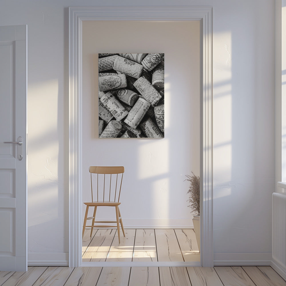 Vin 001 Bw | Canvas