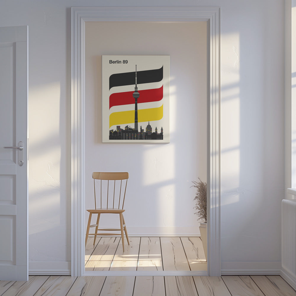 Berlin Retro Resetavla | Canvas