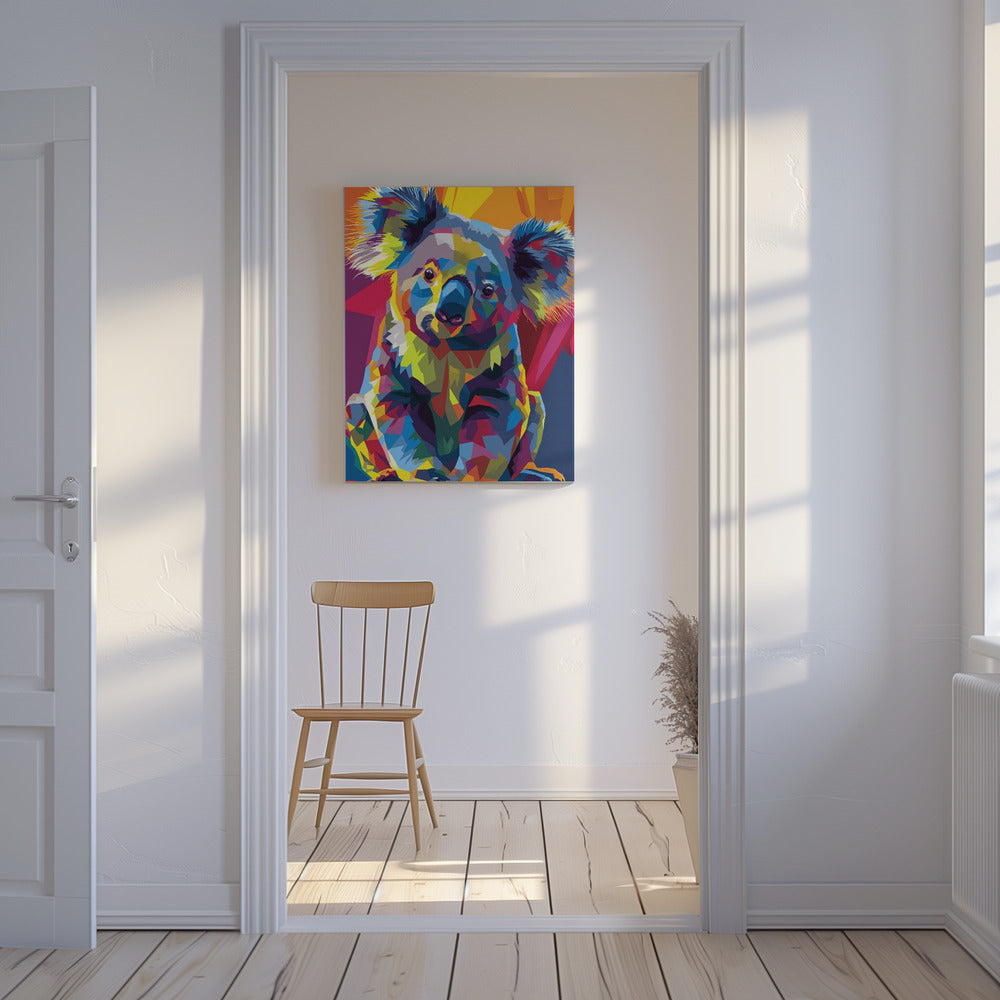 Koala WPAP | Canvas