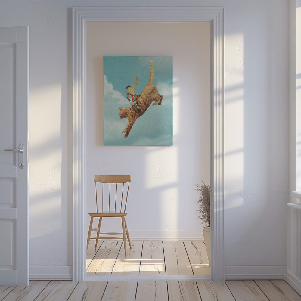 Meehaw Rodio Cat | Canvas