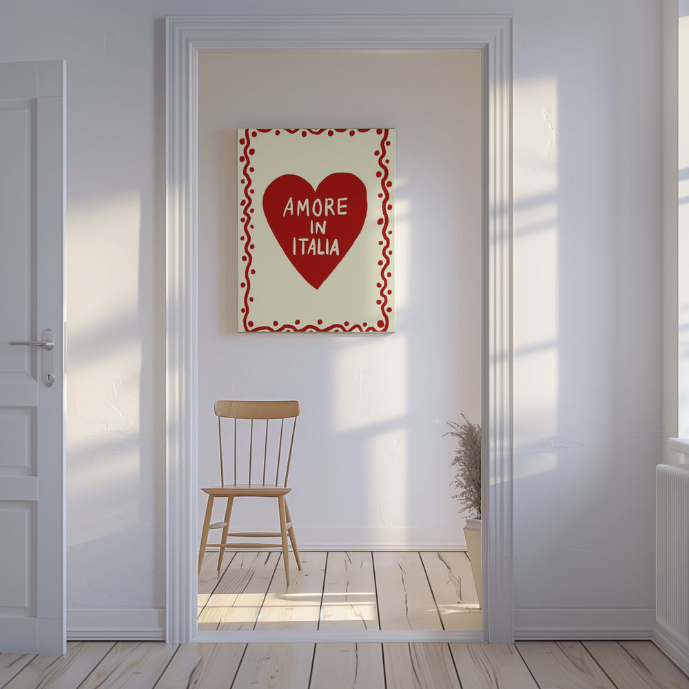 Amoreinitalia Up | Canvas