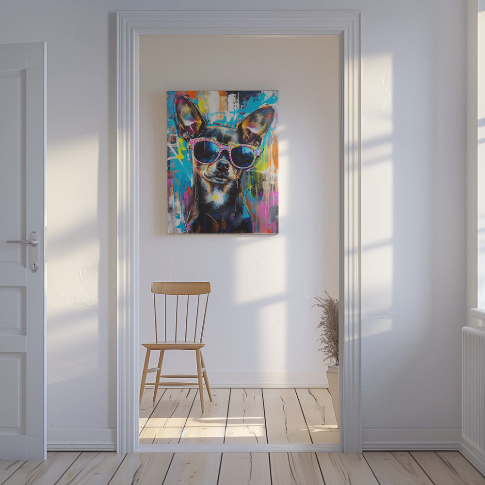 Stygg flicka | Canvas
