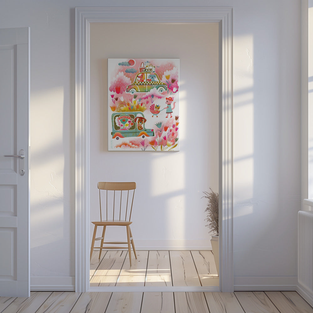 Kryp på hjul Resande husdjur | Canvas